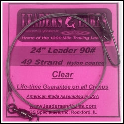 90# 49 Strand Nylon Coated Leader