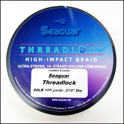 Seaguar Threadlock Ultra Strong 16-Strand Hollow-Core Braid