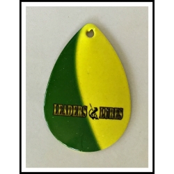 Mag #8 Colorado Leaders and Lures Shadow Blade Green on Yellow