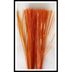 8" Tangerine 1/32" 450 Strand Skirt