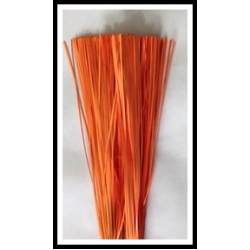 8" Tangerine 1/32" 450 Strand Skirt