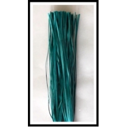 8" Teal 1/32" 450 Strand Skirt