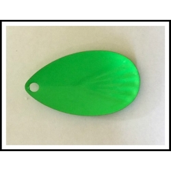 Fluted Indiana Blade #9 Green 2 Pack