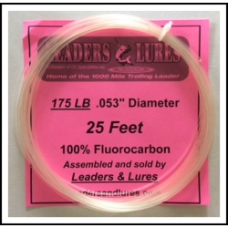 100% Fluorocarbon 175 LB 25 Feet