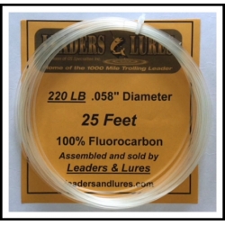 100% Fluorocarbon 220 LB 25 Feet