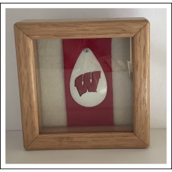 Wisconsin W Shadow Box