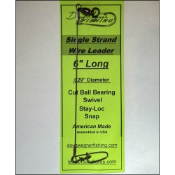 6" Spring Steel  Ball Bearing & Stay-Loc Snap