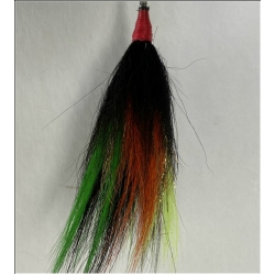 Firetiger  Bucktail with Gold Twist