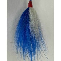 Blue with a White Stripe Bucktail 