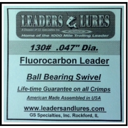 SEAOWL Fluorocarbon Fishing Leader,20LB-80LB Fluorocarbon