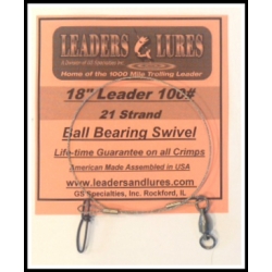 100# 18in 21 Strand Steel Leader