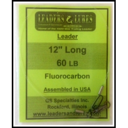 3 Pack of 60# 12" Fluorocarbon
