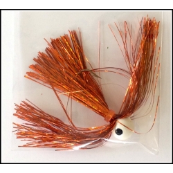 3/8 oz Walleye Jig Holo Orange