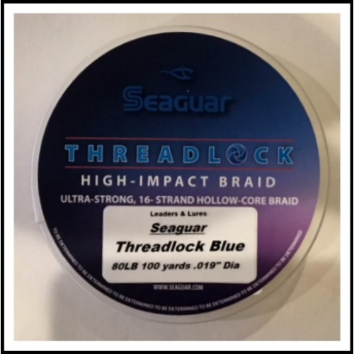 seaguar threadlock high-impact braid 100 lbs. 