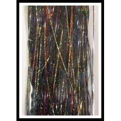 32" 450 strand Holo Black, Holo Gold, Solid Red blend 32" 450 strand Holo Black, Holo Gold, Solid Red blend
