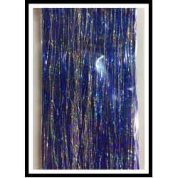 32" 450 strand Holo Blue and Holo Silver blend 32" 450 strand Holo Blue and Holo Silver blend