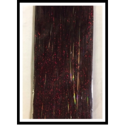 32" 450 strand Holo Cranberry and Luster Gold blend 32" 450 strand Holo Cranberry and Luster Gold blend