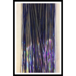 32" 450 strand Solid Blue, Luster Silver, dyed Midnight Blue blend 32" 450 strand Solid Blue, Luster Silver, dyed Midnight Blue blend