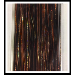 32" 450 strand Solid Copper, Holo Black, Holo Silver blend 32" 450 strand Solid Copper, Holo Black, Holo Silver blend
