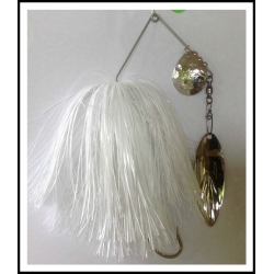 Spinnerbait 1 oz. .062 Wire Snow White