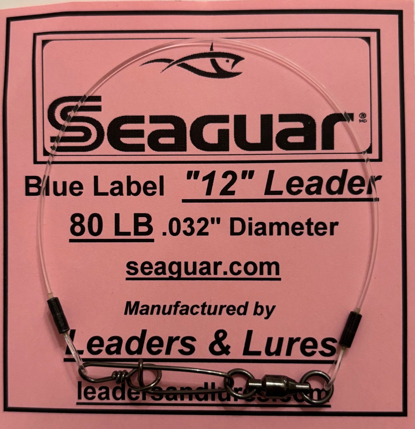 Seaguar 80# Fluorocarbon Leader