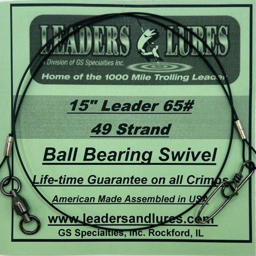 65# 49 Strand Steel Leader