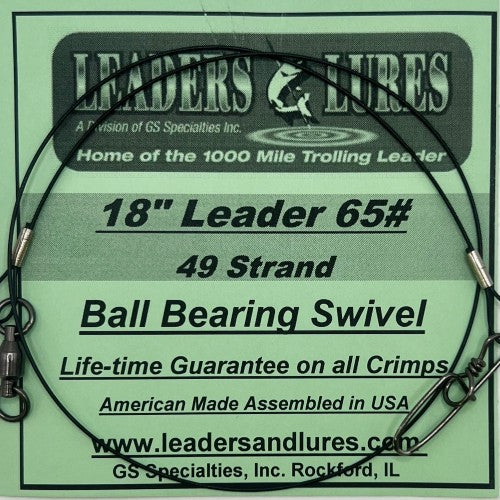65# 49 Strand Steel Leader
