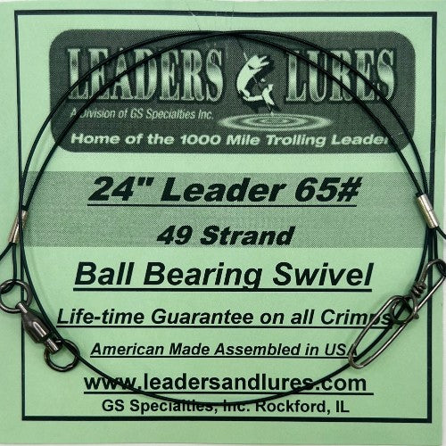 65# 49 Strand Steel Leader