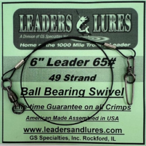 65# 49 Strand Steel Leader