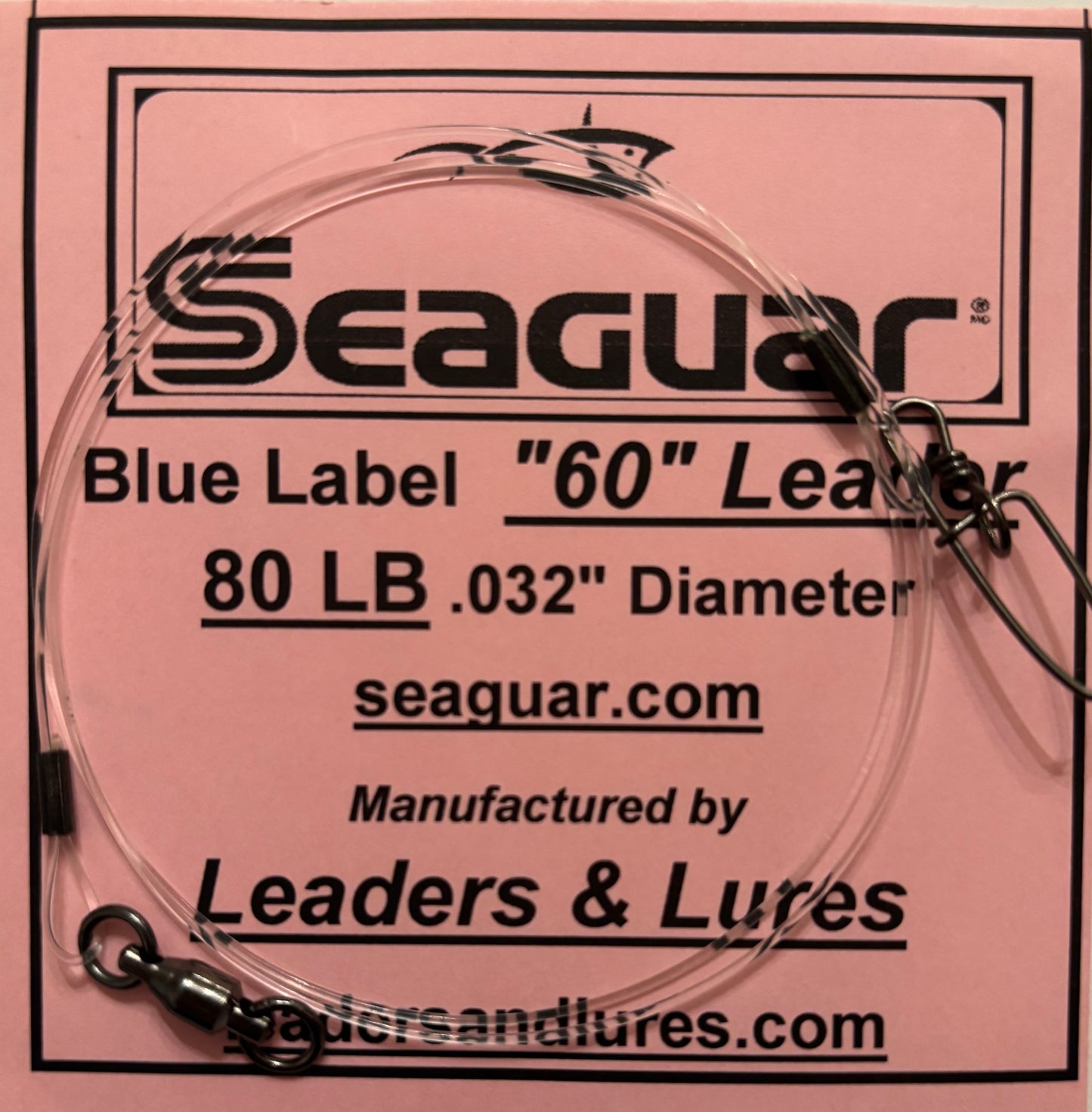 Seaguar 80# Fluorocarbon Leader