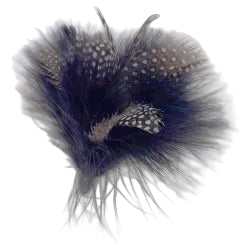 Marabou with Guinea Feathers