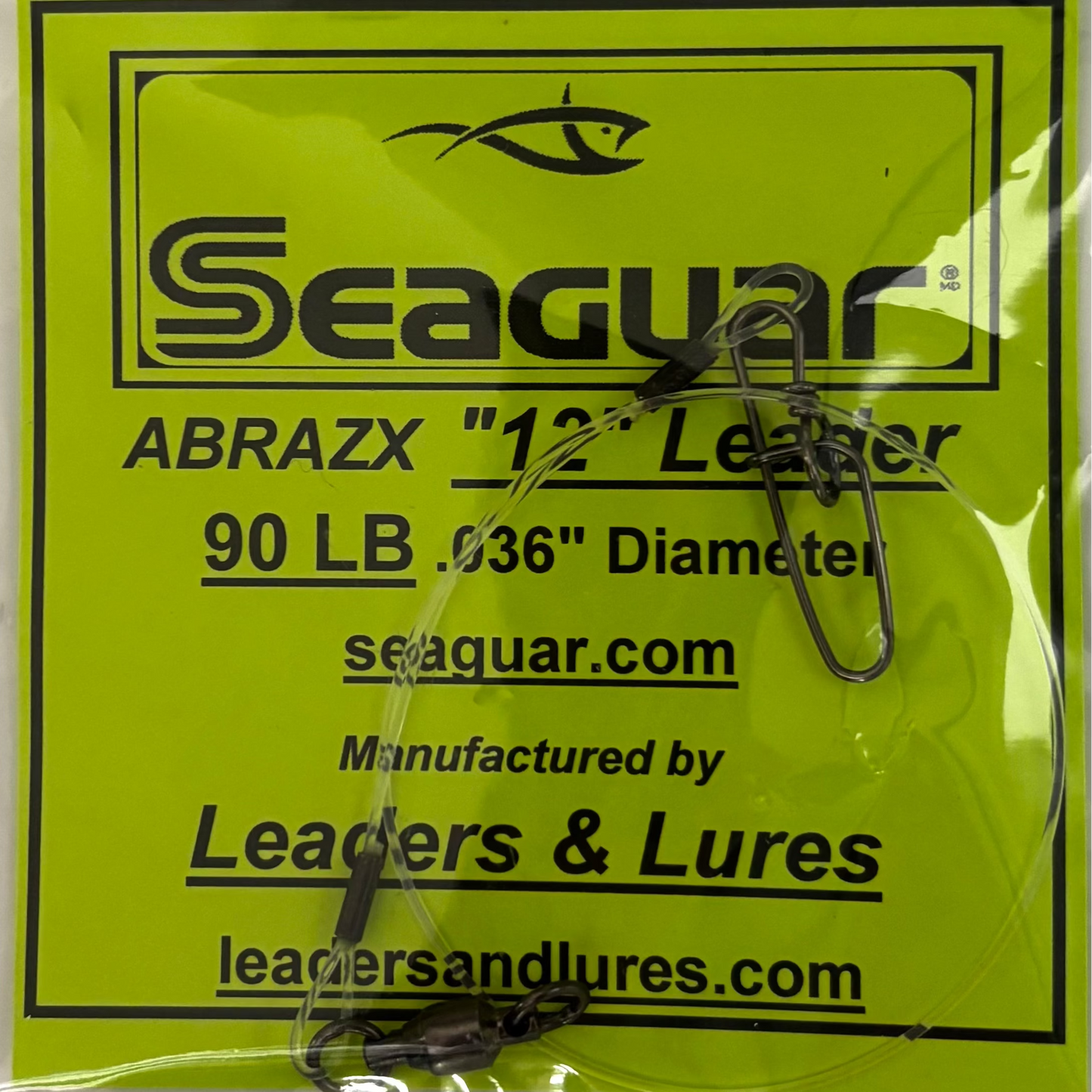 Seaguar 90# ABRAZX 12" Fluorocarbon Leader Closeout