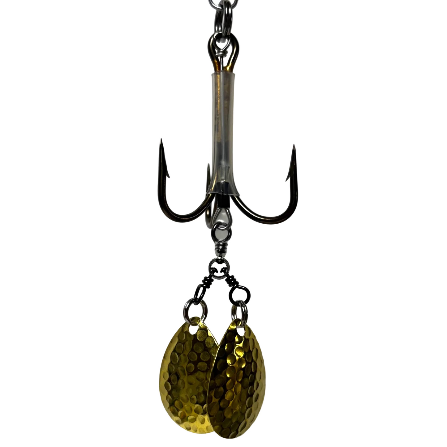 DWF 6/0 VMC 3-Way Double Bladed Teaser Hook