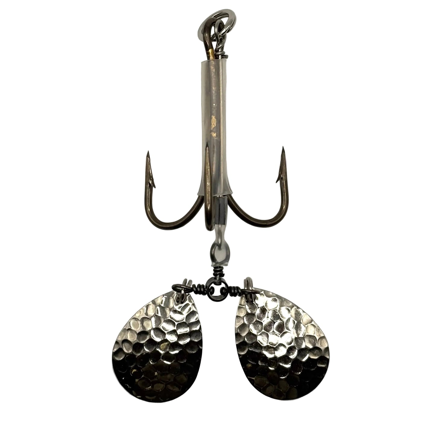 DWF 6/0 VMC 3-Way Bladed Bucktail Teaser Hook