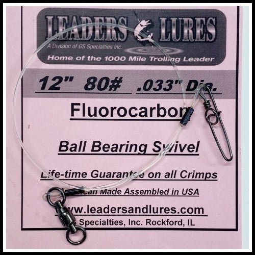 80# Fluorocarbon Leader