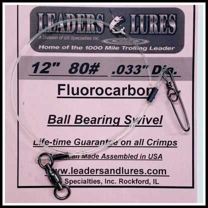 80# Fluorocarbon Leader
