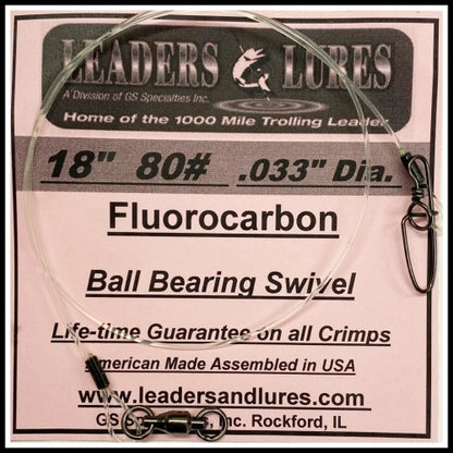 80# Fluorocarbon Leader