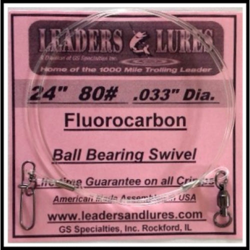 80# Fluorocarbon Leader