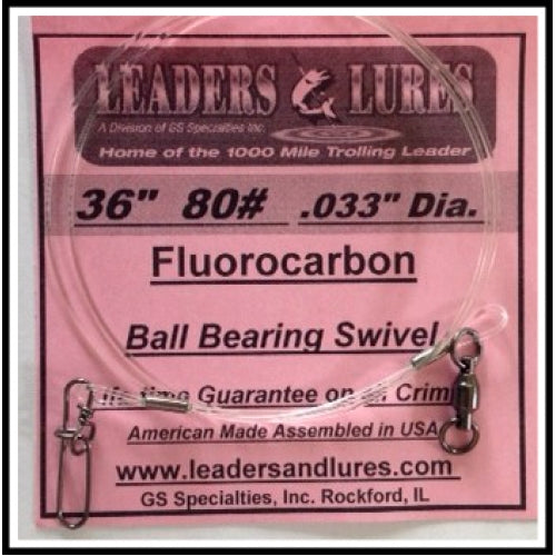 80# Fluorocarbon Leader