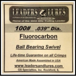 100# Fluorocarbon Leader