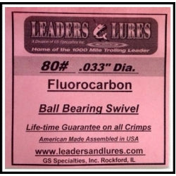 80# Fluorocarbon Leader