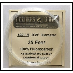 25 Feet Fluorocarbon Line 80lb- 220lb