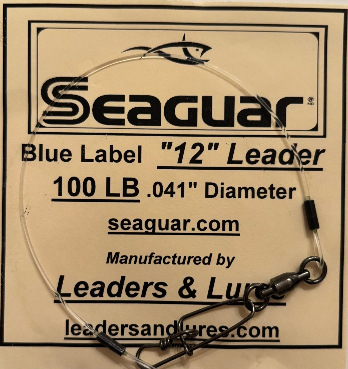 Seaguar 100# Fluorocarbon Leader