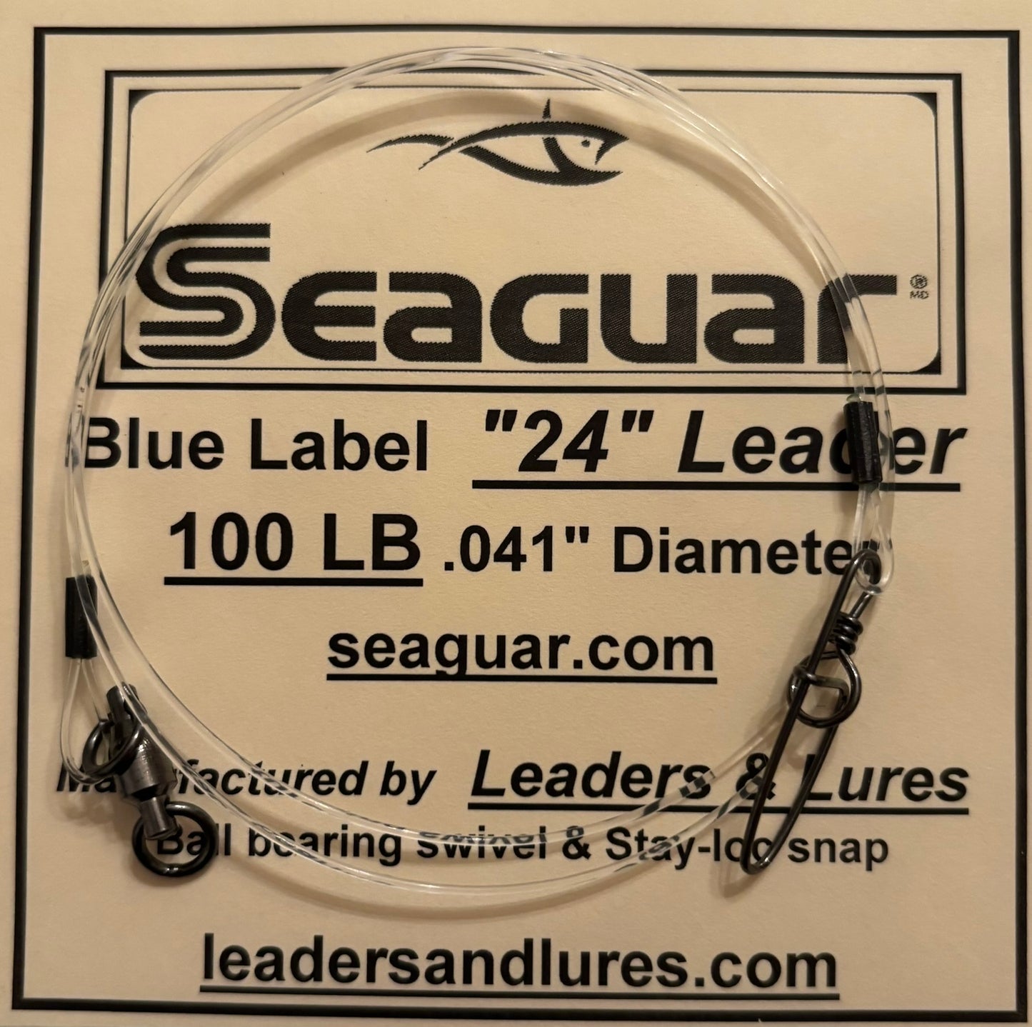 Seaguar 100# Fluorocarbon Leader
