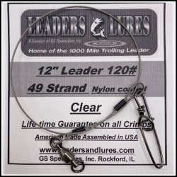 120# 49 Strand Nylon Coated Leader