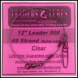 90# 49 Strand Nylon Coated Leader