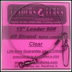 90# 49 Strand Nylon Coated Leader