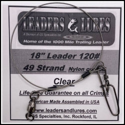120# 49 Strand Nylon Coated Leader