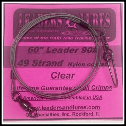 90# 49 Strand Nylon Coated Leader