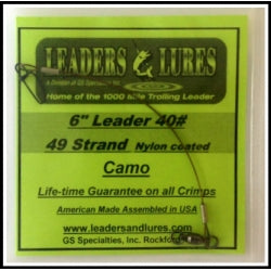 40# 49 Strand Steel Leader